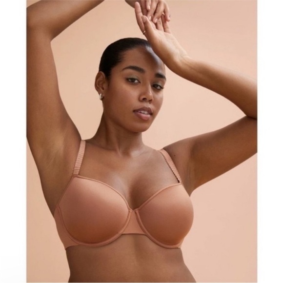 Thirdlove 24/7 Classic T Shirt Bra Mocha 40C - Picture 1 of 10